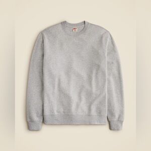 🩶 j. crew — lightweight french terry crewneck sweater 🩶